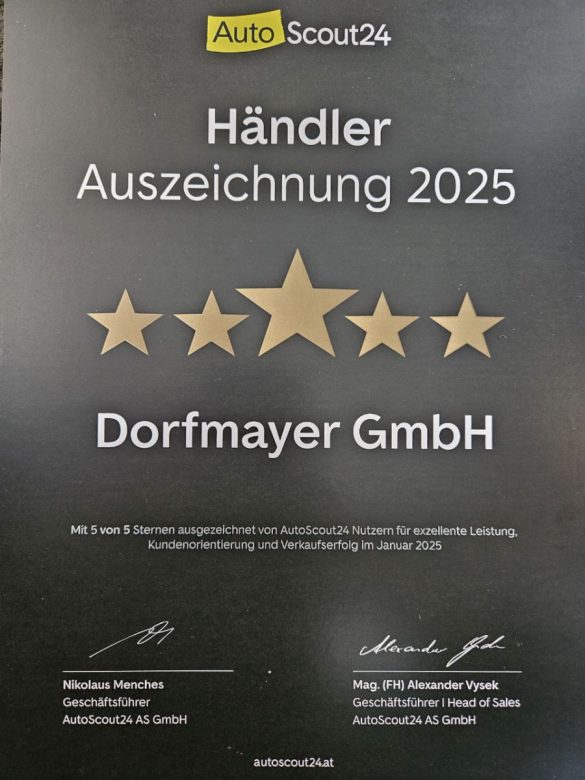 HÄNDLERAUSZEICHNUNG
